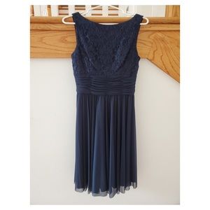 Jessica Howard Blue Formal Dress